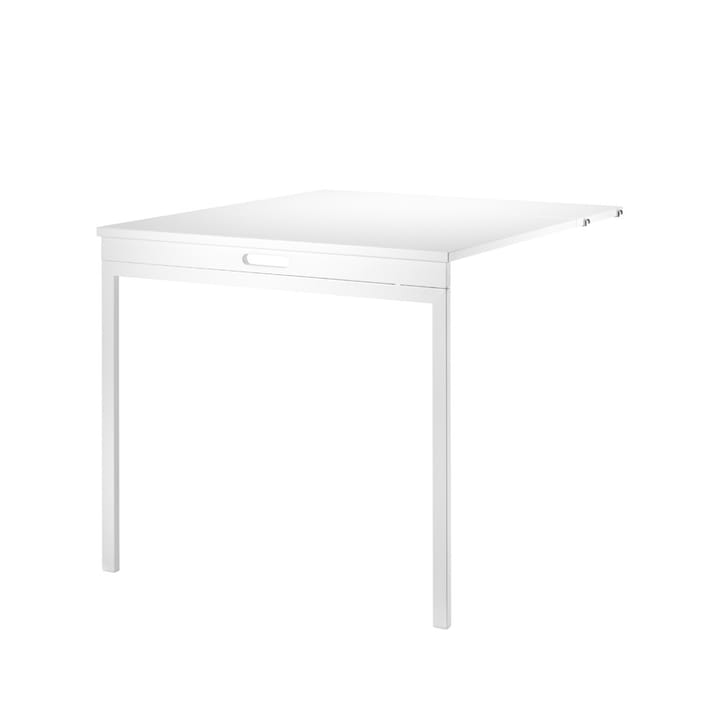 Tavolo pieghevole String - bianco, gambe in metallo bianco - String