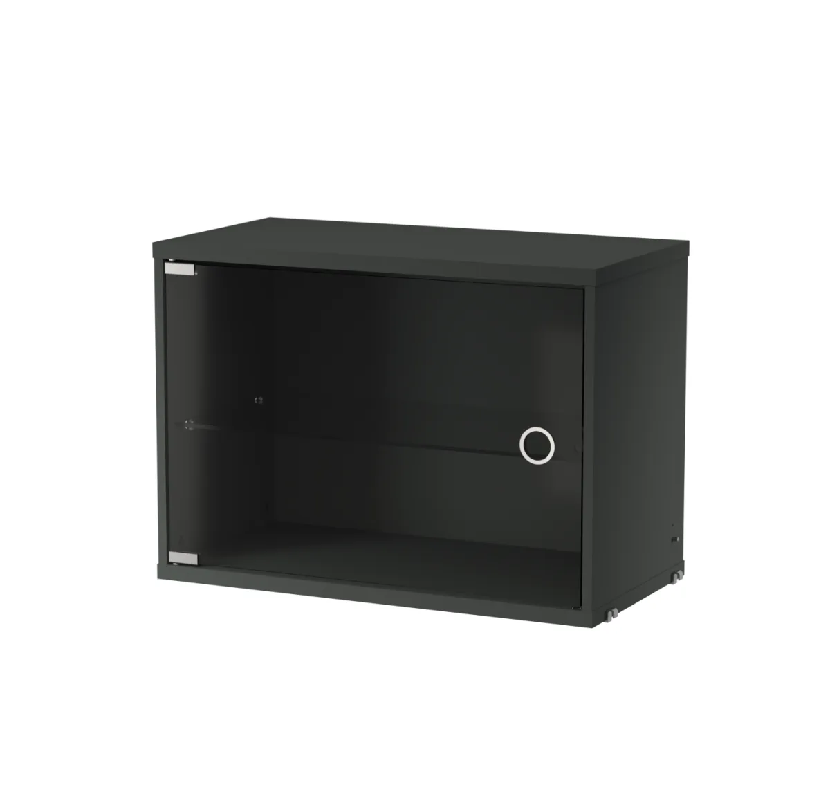 Vetrina String 58 cm, Grigio scuro String