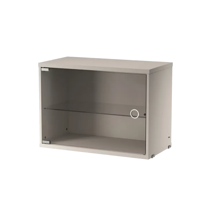 Vetrinetta String - Beige, 58x30 cm - String