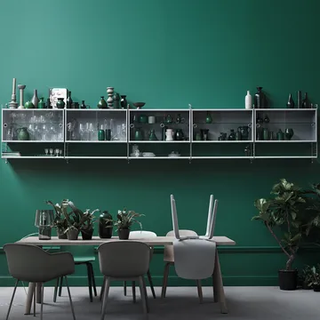 Vetrinetta String - Frassino tinto nero, 78x30 cm - String