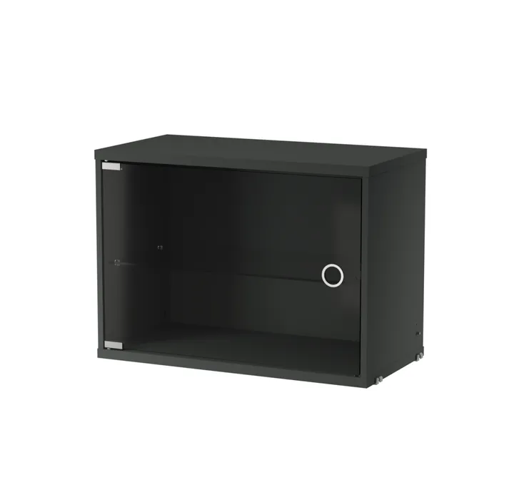 Vetrinetta String - Grigio scuro, 58x30 cm - String