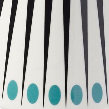 Bricco per latte Amanda, bianco - verde acqua Superliving