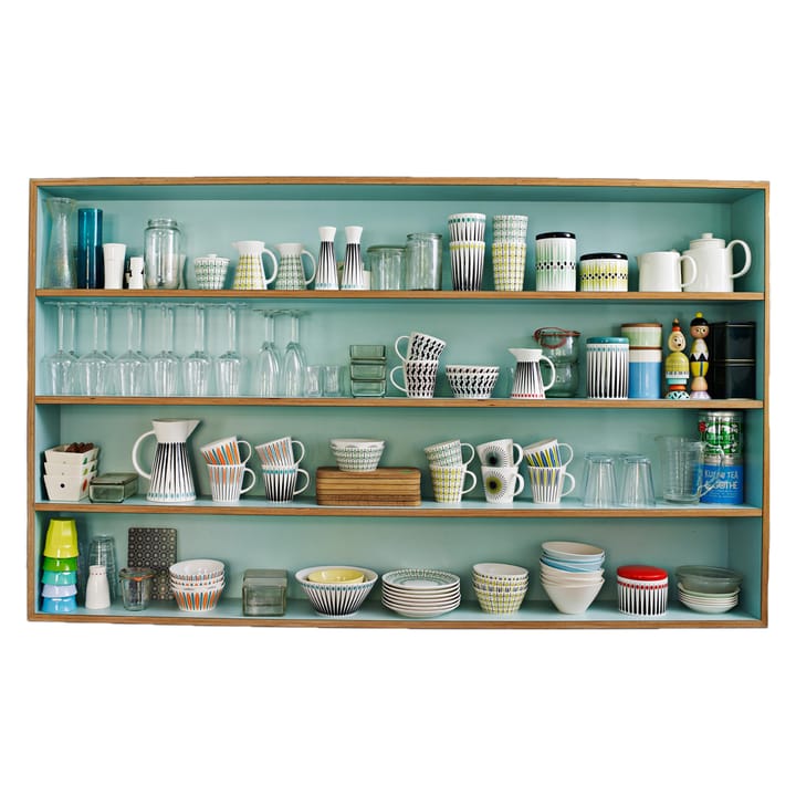 Bricco per latte Amanda, bianco - verde acqua Superliving