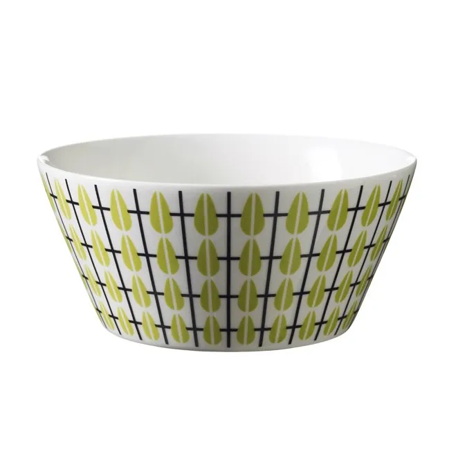 Ciotola Olivia, bianco-lime Superliving