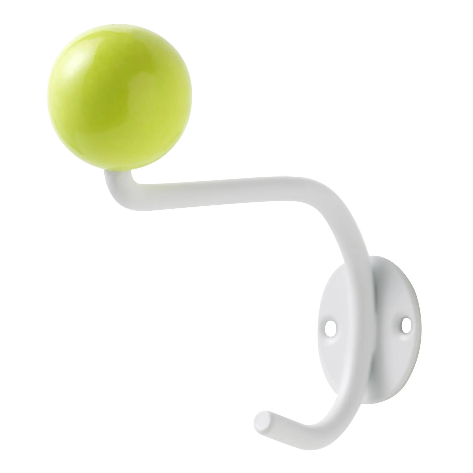Gancio Superliving 1, bianco - giallo limone Superliving