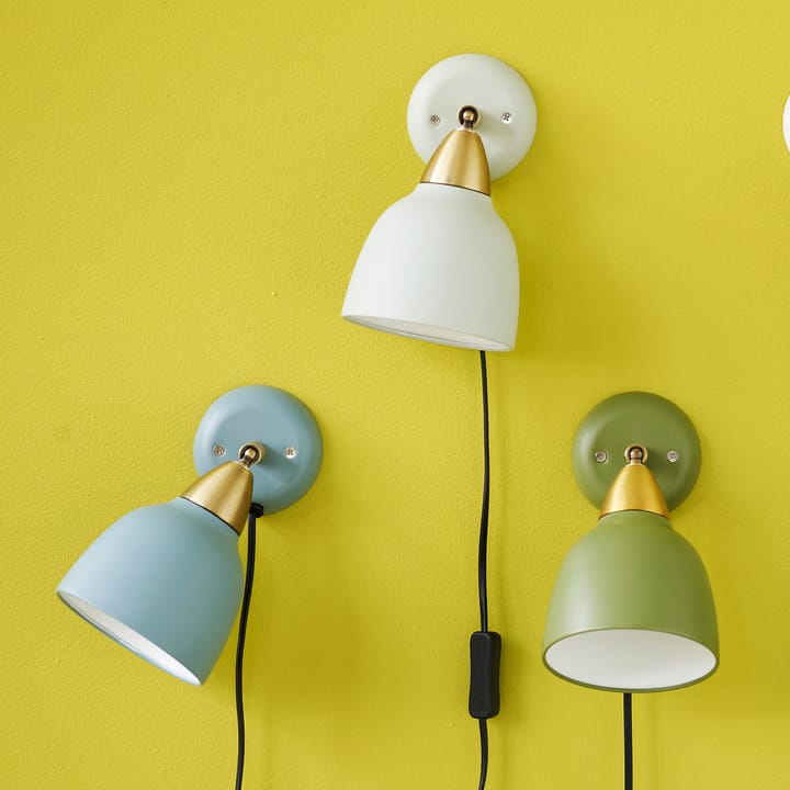 Lampada da parete Urban a braccio corto - matte olive (verde) - Superliving