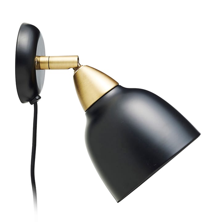 Lampada da parete Urban a braccio corto - matte real black (nero) - Superliving