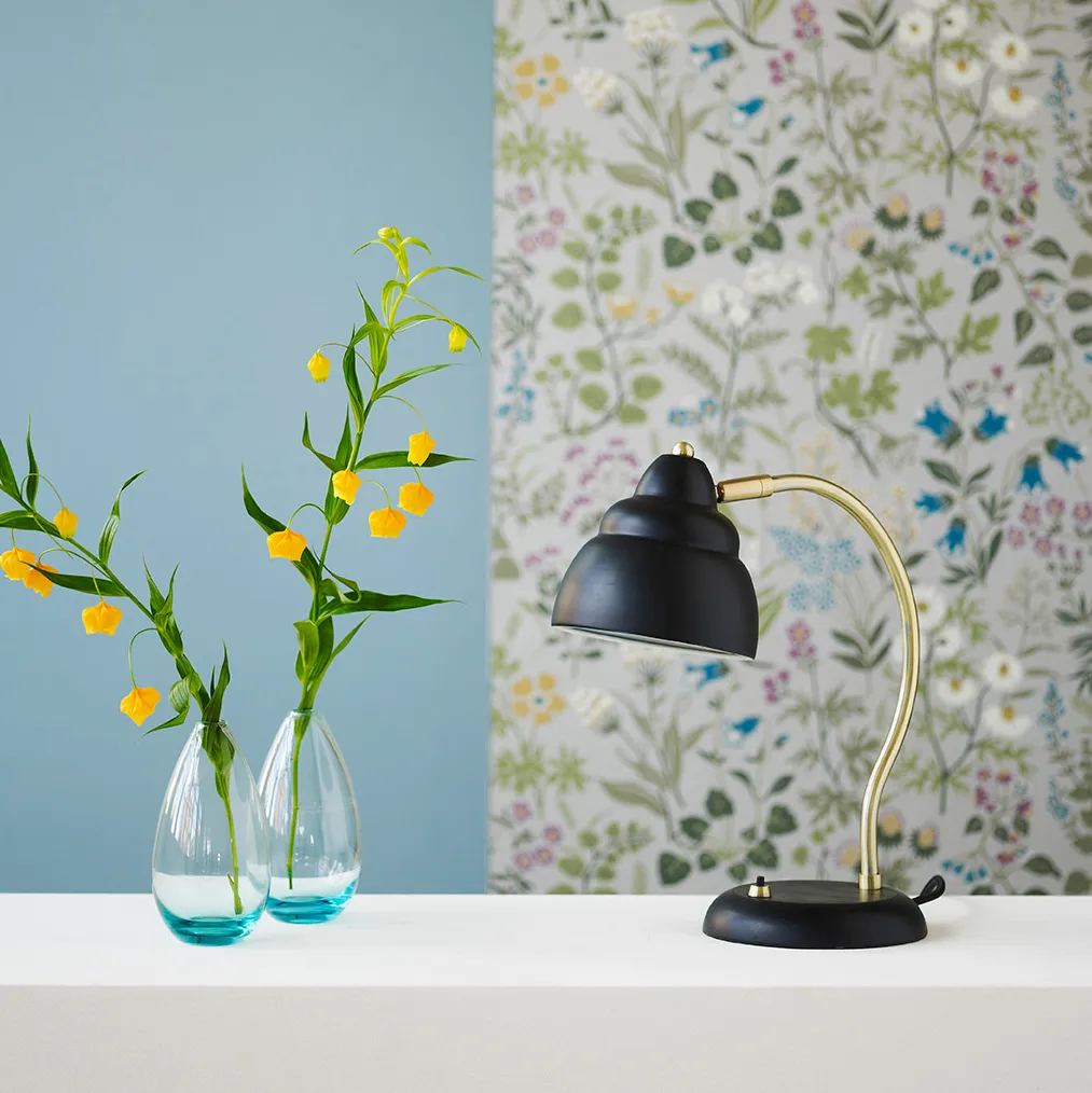 Lampada da tavolo Bubble, matte real black (nero) Superliving