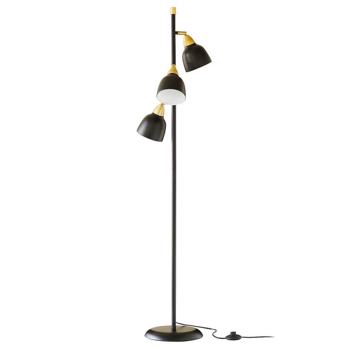 Lampada da terra Urban Triple - matte real black - Superliving