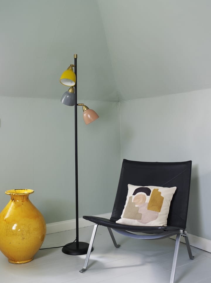 Lampada da terra Urban Triple, Nero-multicolore Superliving