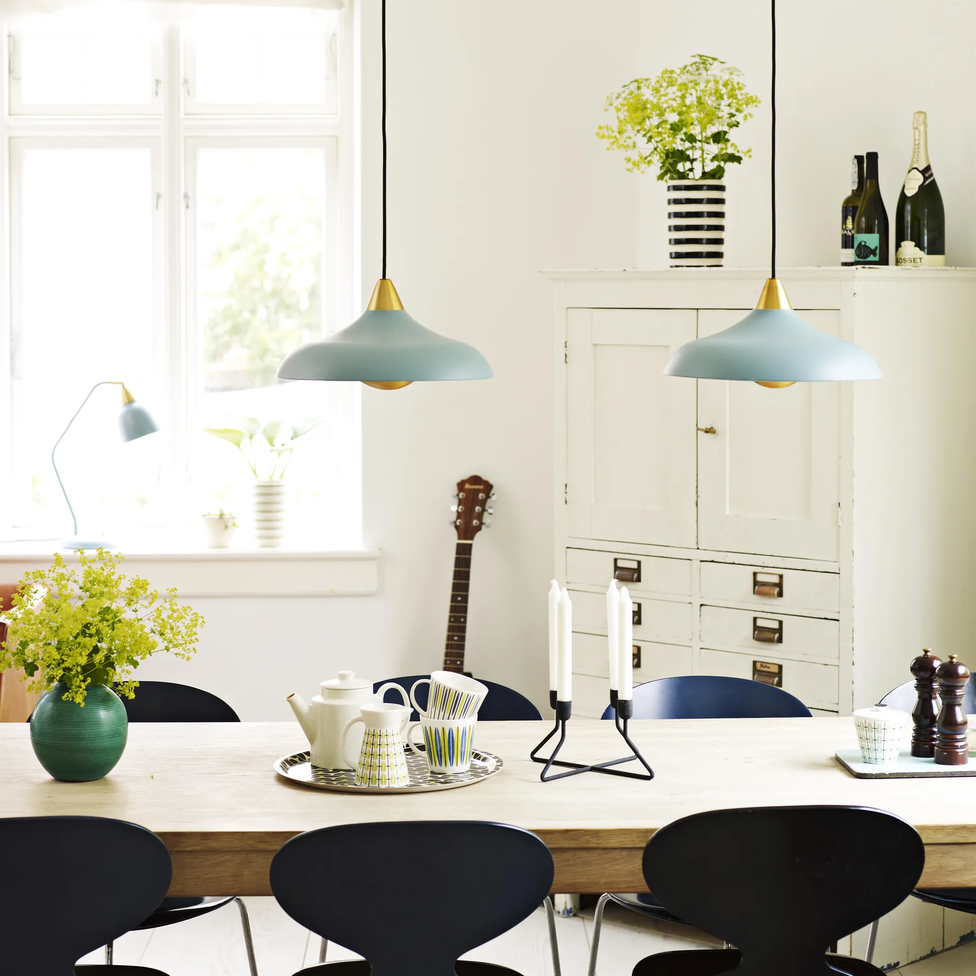 Plafoniera Urban, Mineral blue (blu) Superliving