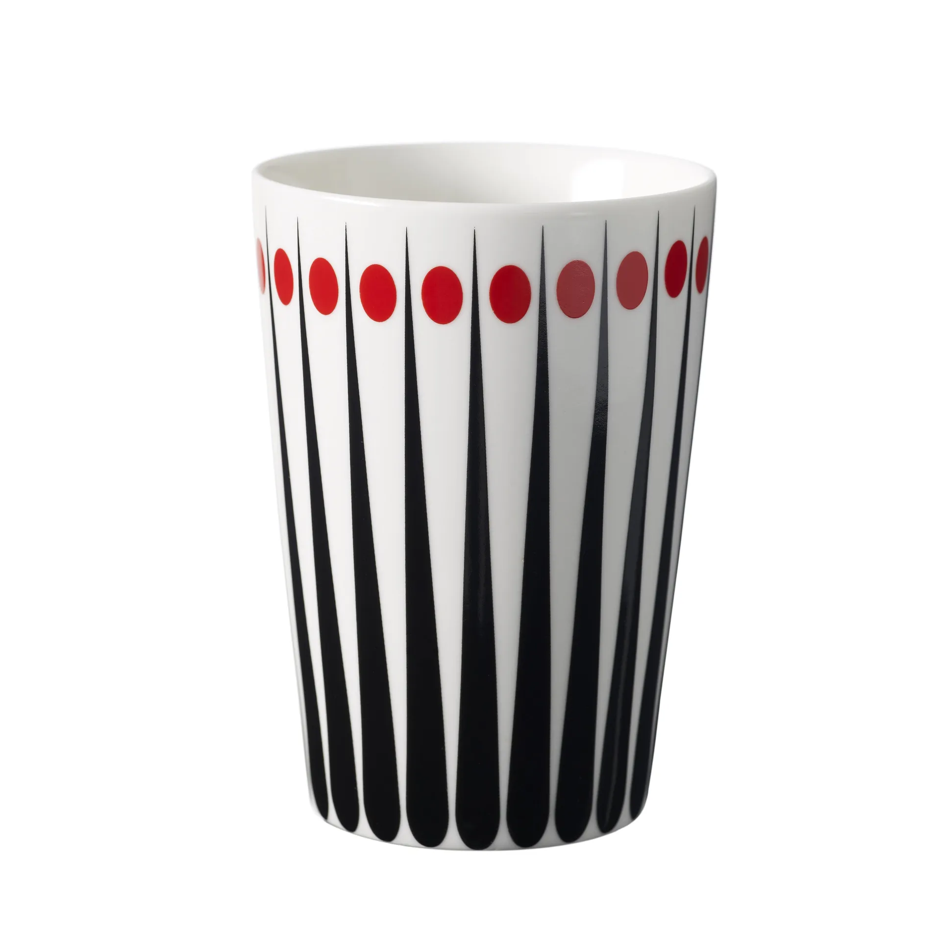 Tazza Amanda, bianco-rosso pomodoro  Superliving