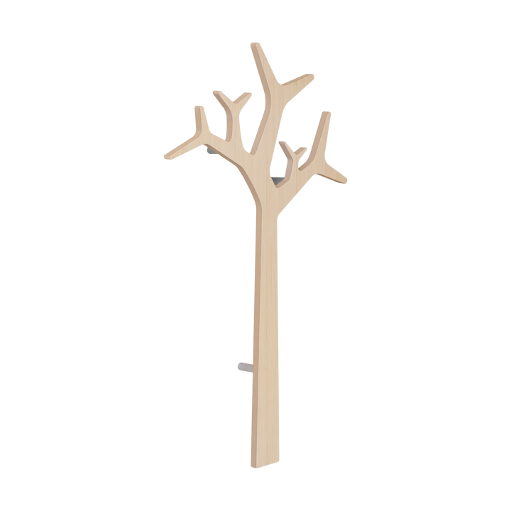 Appendiabiti da parete Tree wall Special Edition 134 cm, Pino pigmentato bianco Swedese