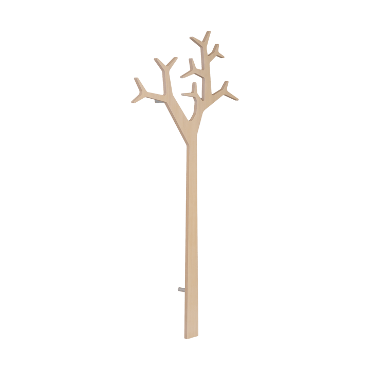 Appendiabiti da parete Tree wall Special Edition 194 cm, Pino pigmentato bianco Swedese