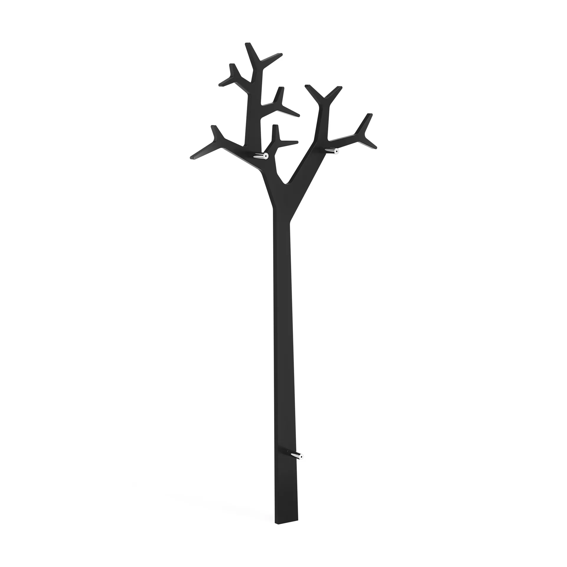 Appendiabiti Tree da parete 194 cm, Nero Swedese