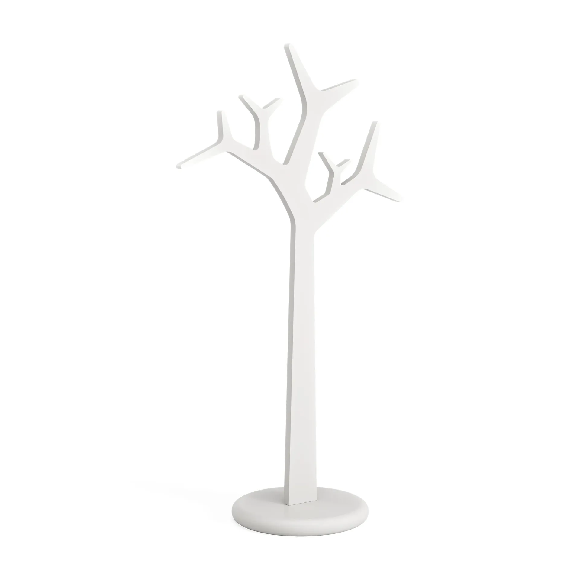 Appendiabiti Tree da terra 134 cm, Bianco Swedese