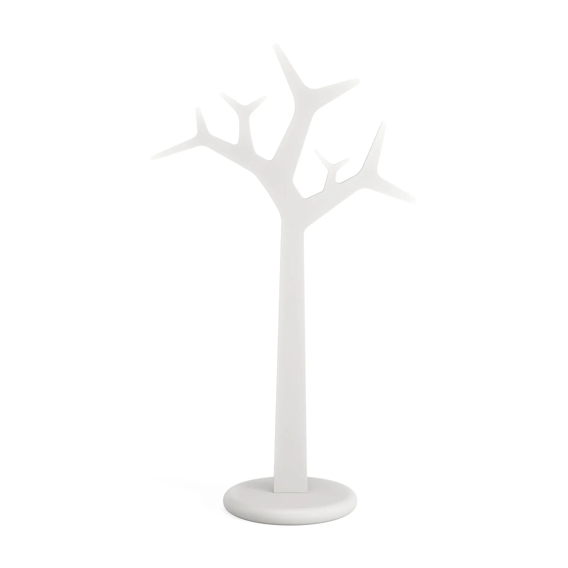 Appendiabiti Tree da terra 134 cm, Bianco Swedese