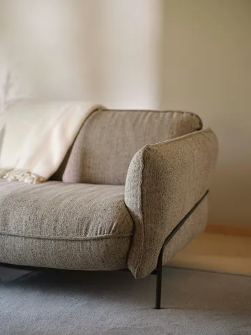 Divano Continental - Wave Sand-grigio orca - Swedese