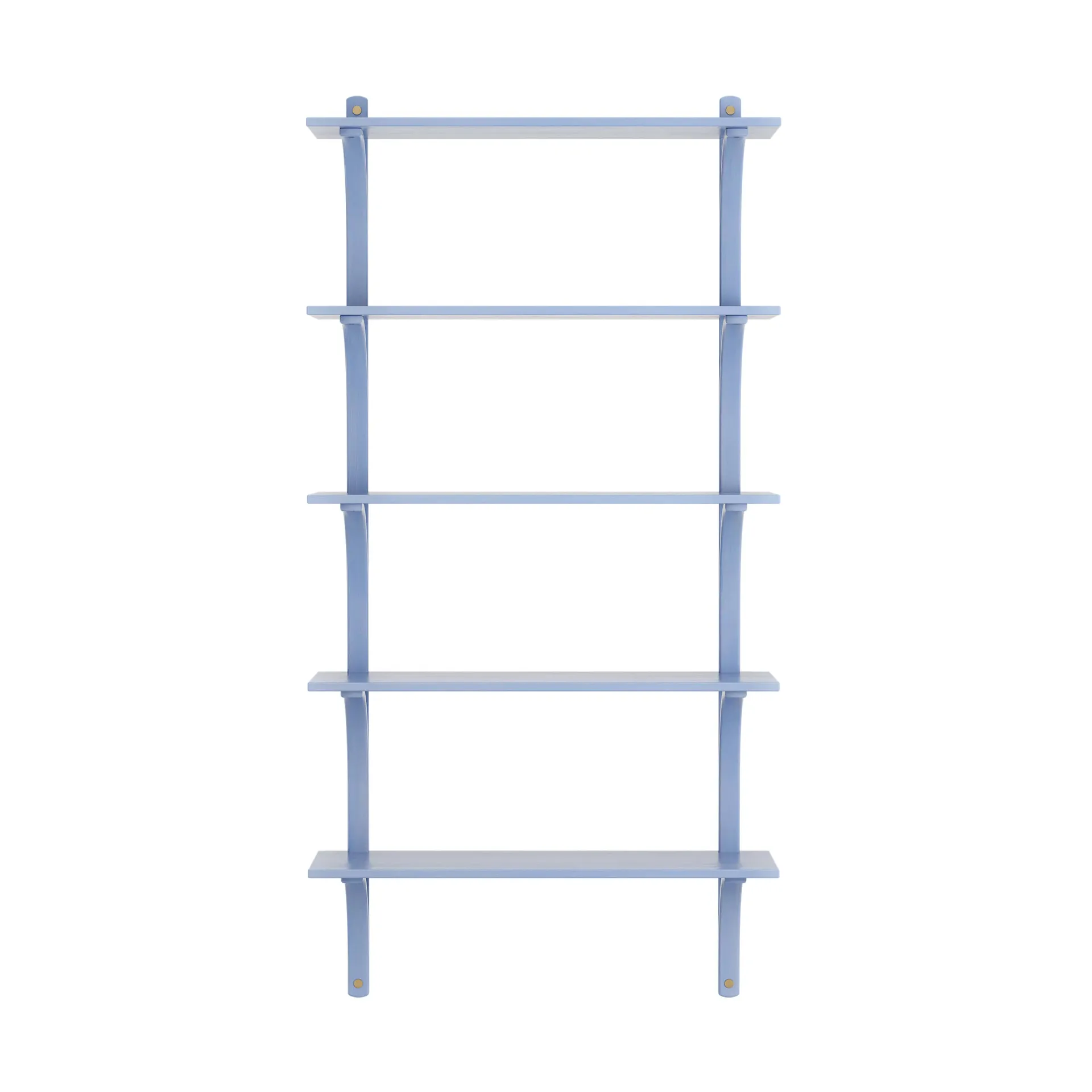 Mensola Levi 5 ripiani, Blu ILKE-ottone, 90 cm Swedese