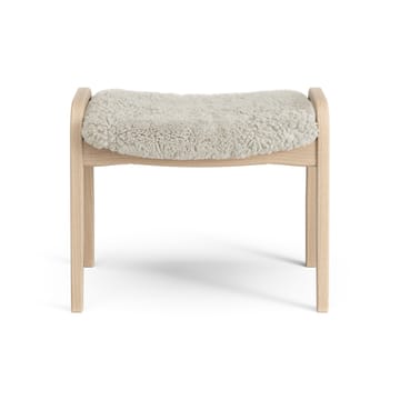 Poggiapiedi per bambini Lamini laccato faggio/pelle di pecora - Moonlight (beige) - Swedese