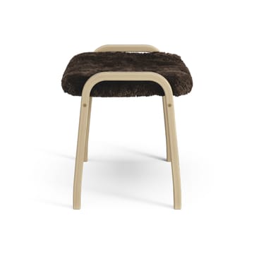 Poggiapiedi per bambini Lamini laccato rovere/pelle di pecora - Espresso (marrone) - Swedese