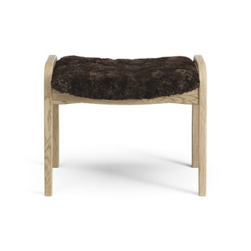 Poggiapiedi per bambini Lamini laccato rovere/pelle di pecora - Espresso (marrone) - Swedese
