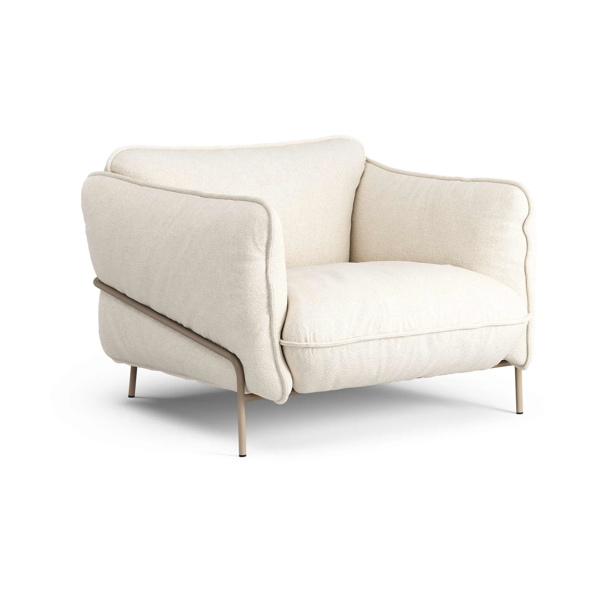 Poltrona Continental, Sealife Ivory/sand-nutmeg Swedese