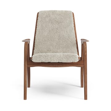 Poltrona Laminett noce oliato/pelle di pecora - Moonlight (beige) - Swedese