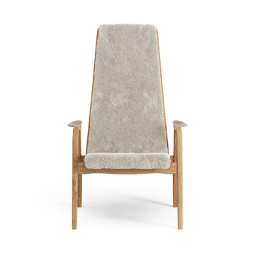 Poltrona Lamino rovere oliato/pelle di pecora - Moonlight (beige) - Swedese