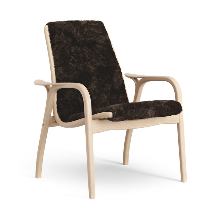 Poltrona noce oliato/pelle di pecora - Espresso (marrone) - Swedese