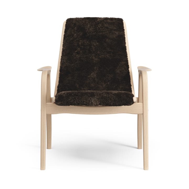 Poltrona noce oliato/pelle di pecora, Espresso (marrone) Swedese