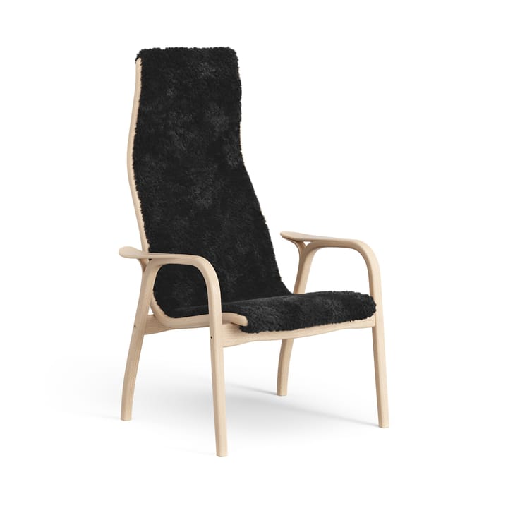 Poltrona per bambini Lamini laccata faggio/pelle di pecora - Black (nero) - Swedese
