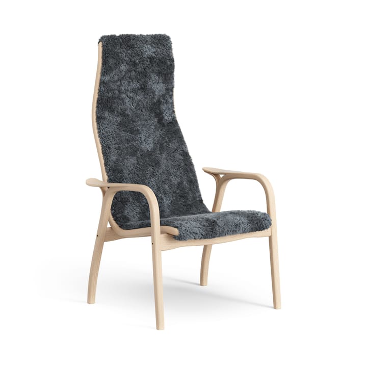 Poltrona per bambini Lamini laccata faggio/pelle di pecora - Charcoal (grigio scuro) - Swedese