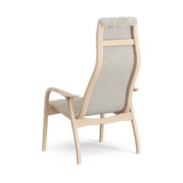 Poltrona per bambini Lamini laccata faggio/pelle di pecora - Moonlight (beige) - Swedese