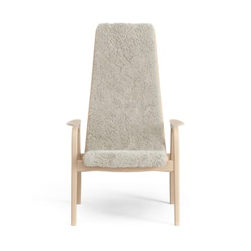 Poltrona per bambini Lamini laccata faggio/pelle di pecora - Moonlight (beige) - Swedese