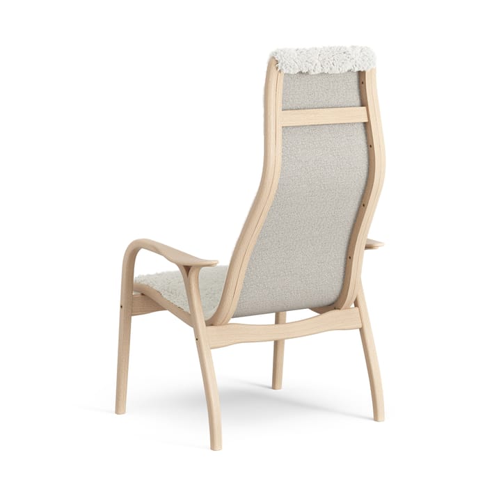 Poltrona per bambini Lamini laccata faggio/pelle di pecora, Off-white (bianco) Swedese