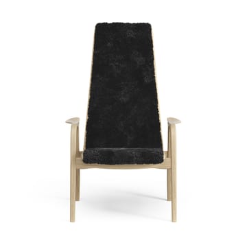 Poltrona per bambini Lamini laccata rovere/pelle di pecora - Black (nero) - Swedese