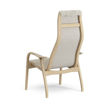 Poltrona per bambini Lamini laccata rovere/pelle di pecora - Moonlight (beige) - Swedese