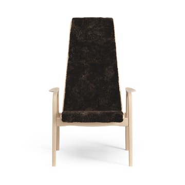 Poltroncina Lamino laccata faggio/pelle di pecora - Espresso (marrone) - Swedese