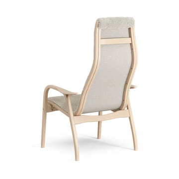 Poltroncina Lamino laccata faggio/pelle di pecora - Moonlight (beige) - Swedese