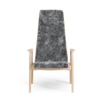Poltroncina Lamino laccata faggio/pelle di pecora - Scandinavian grey (grigio) - Swedese