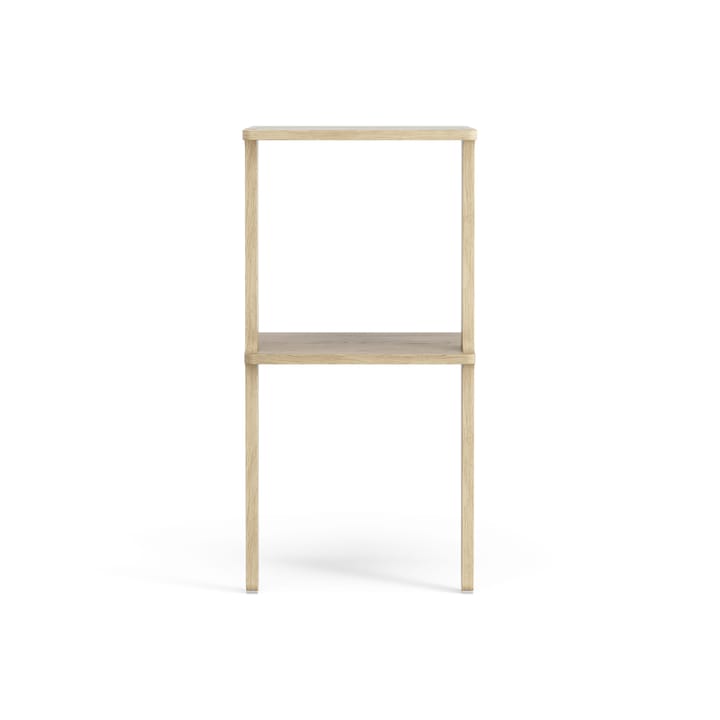 Scaffale Libri 2 mensole - Rovere laccato - Swedese