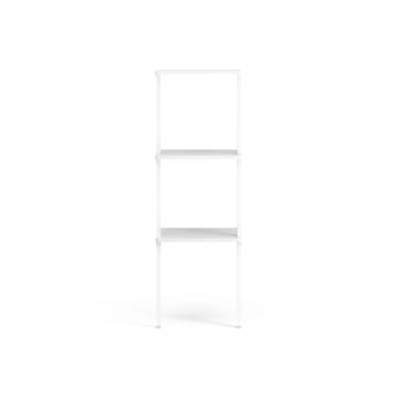 Scaffale Libri 3 mensole - Frassino bianco smaltato - Swedese