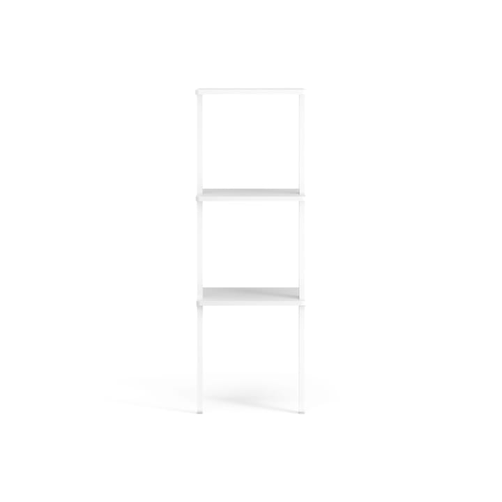 Scaffale Libri 3 mensole, Frassino bianco smaltato Swedese