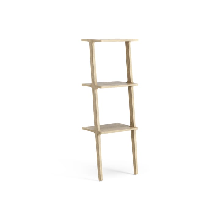 Scaffale Libri 3 mensole - Rovere laccato - Swedese