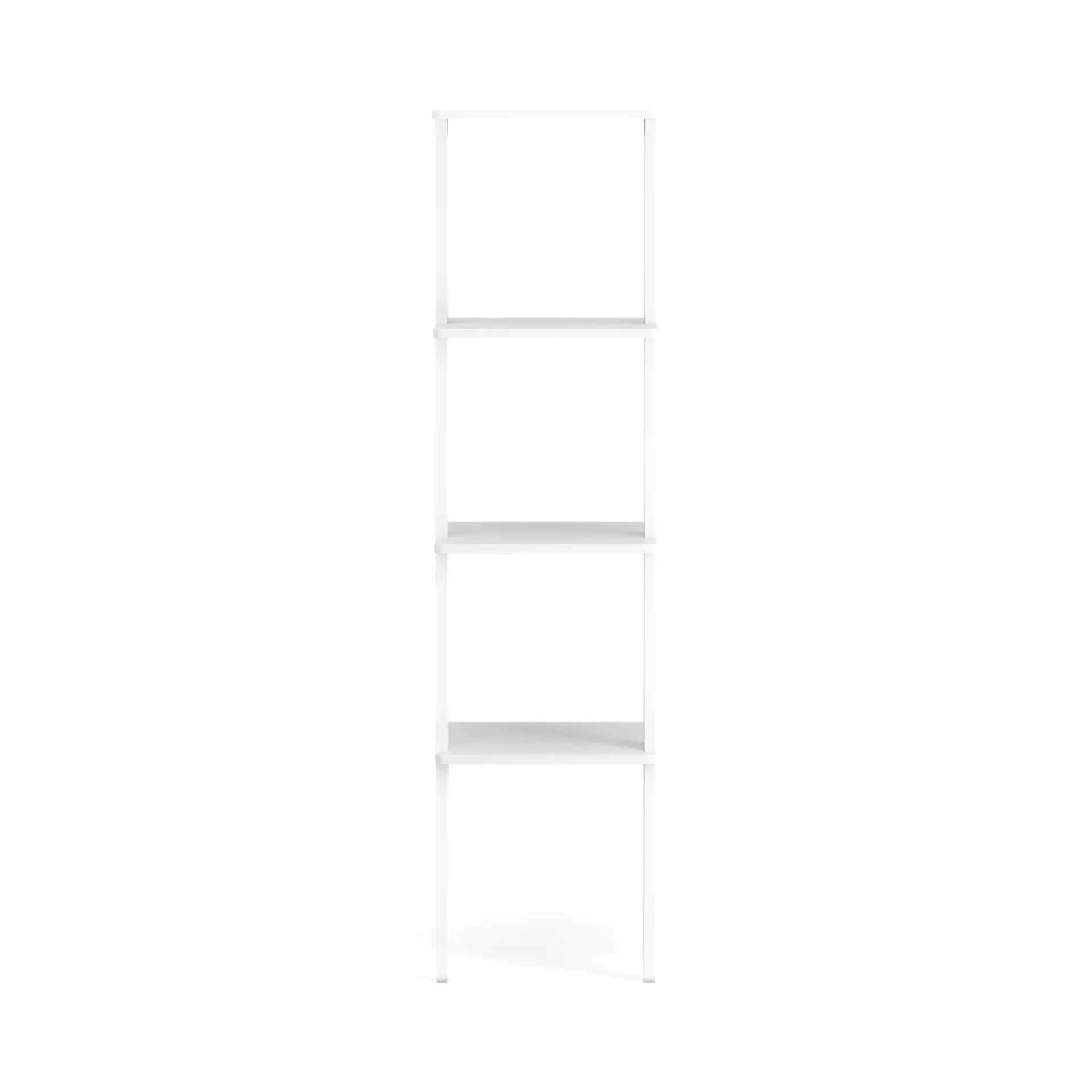 Scaffale Libri 4 mensole, Frassino bianco smaltato Swedese