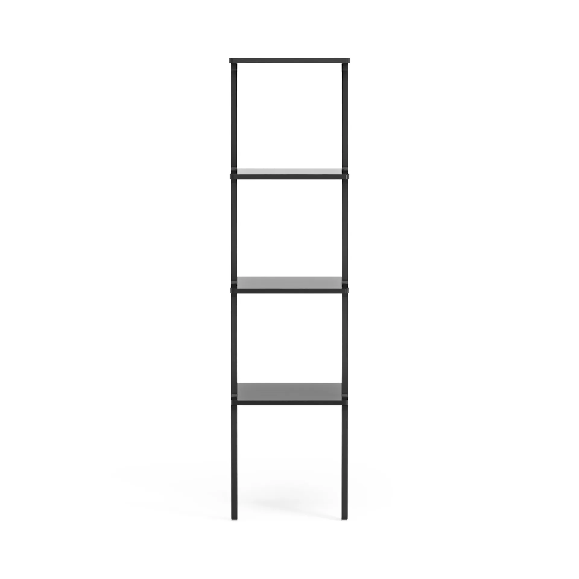 Scaffale Libri 4 mensole, Frassino nero smaltato Swedese