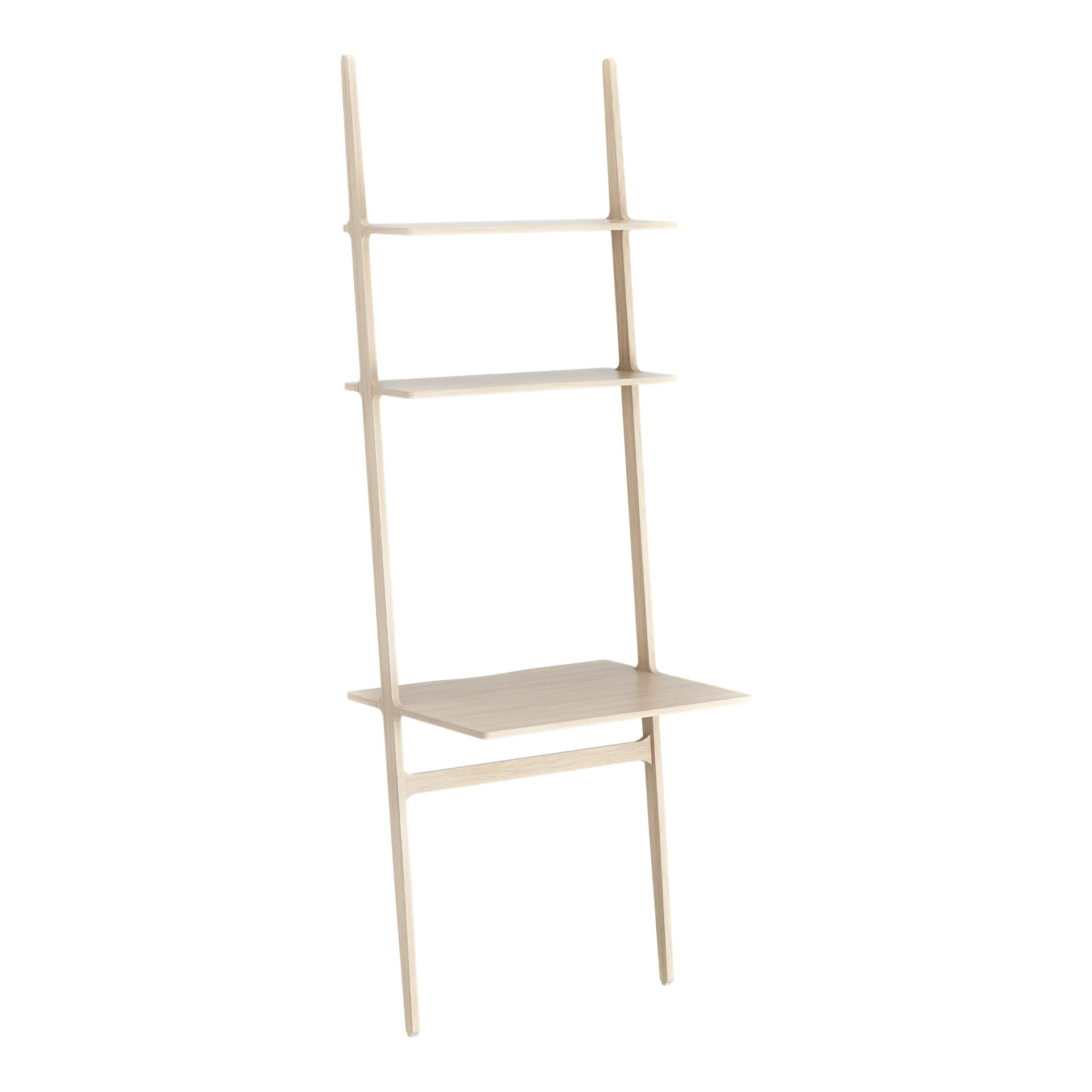 Scrittoio Libri, rovere bianco pigmentato  Swedese