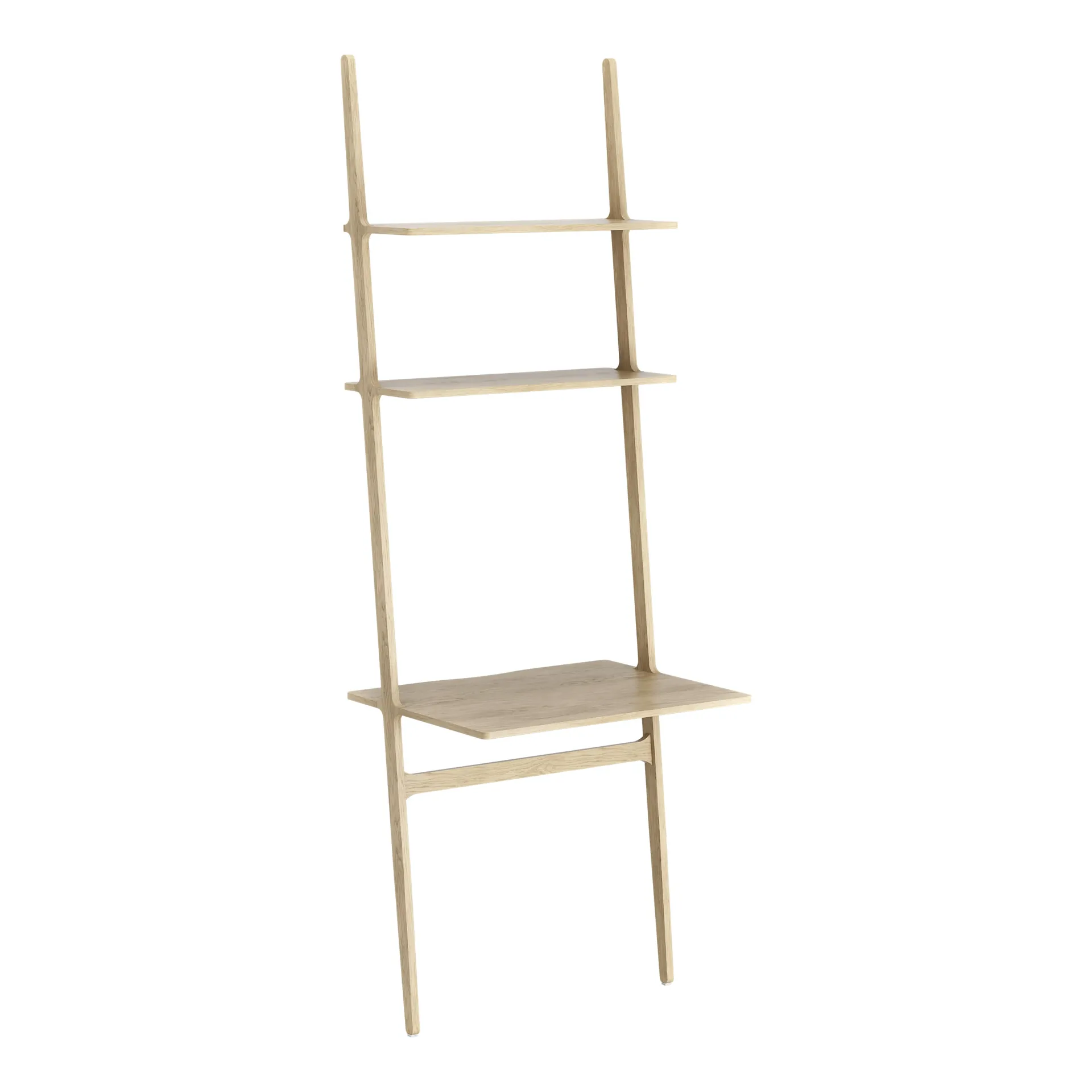 Scrittoio Libri, Rovere laccato Swedese