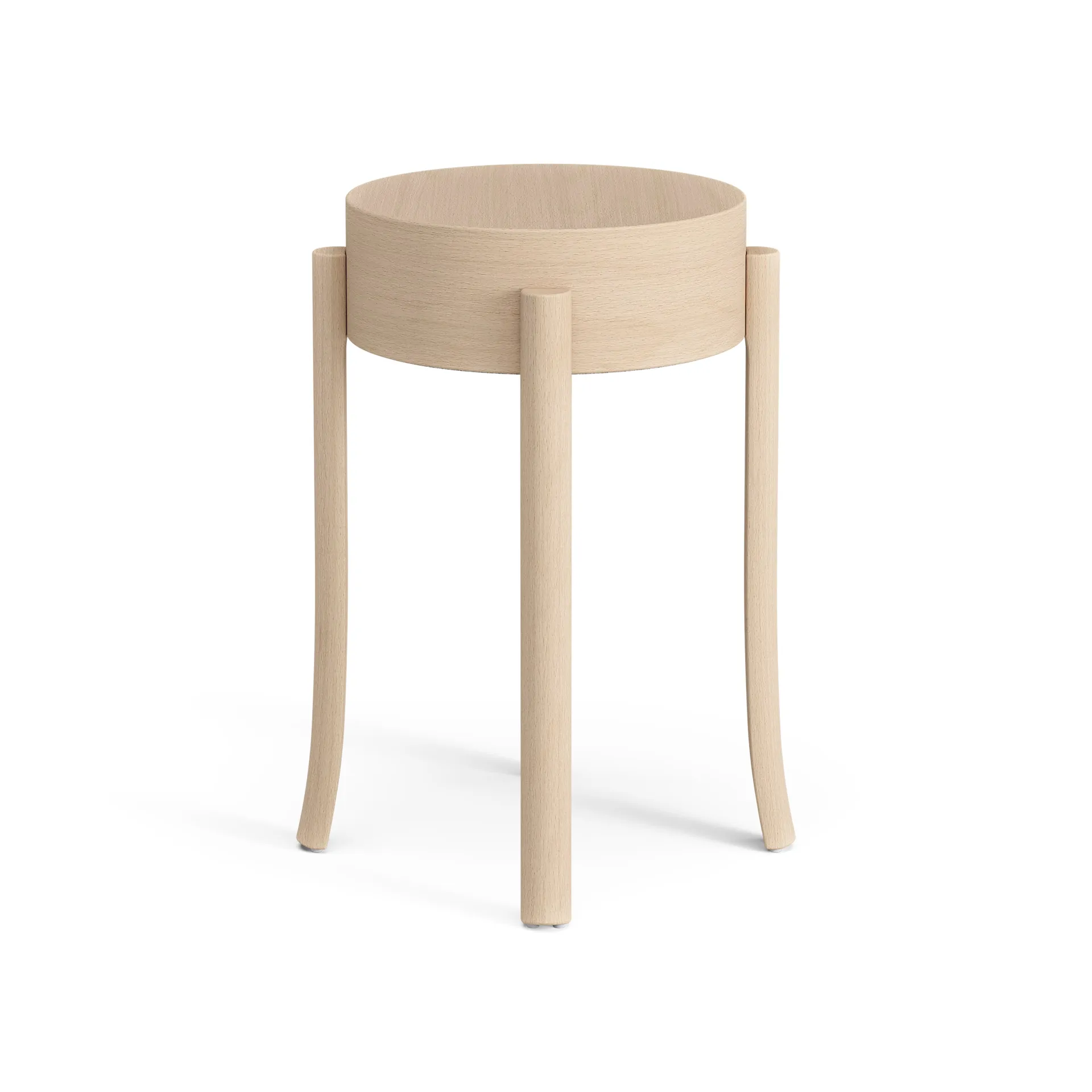 Sgabello Avavick, Faggio-laccatura naturale Swedese